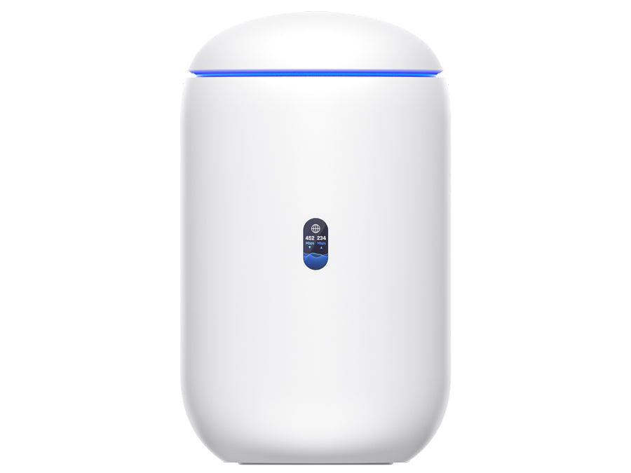 Ubiquiti UniFi Dream Router Dual Band WiFi 6 Desktop Router AP, aggregate data rate 3Gbps over 5GHz (4x4 MU-MIMO) and 2.4GHz (2x2 MU-MIMO) Bands | UDR