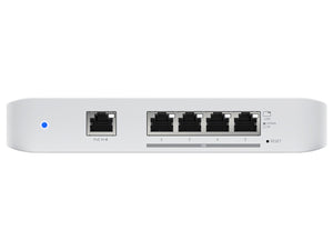 Ubiquiti UniFi Flex XG Switch 4 Port 10Gbps 1PoE Input, fully managed L2 switch, with 4x10Gbps Ethernet ports, 1xGbit Ethernet PoE input | USW-Flex-XG