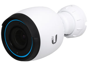 Ubiquiti UniFi Protect G4 Pro 8MP IP Camera, wide-angle lens, 3x powered optical zoom, versatile 3-axis mount, IP67-rated, indoor/outdoor | UVC-G4-PRO
