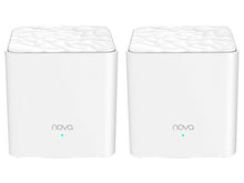 Load image into Gallery viewer, Tenda Nova Lite Dual Band 2 Port Ethernet Mesh System 2pk, 802.11ac 1200Mbps, dual-band Wireless mesh system designed for 100-200㎡ homes | NOVA MW3
