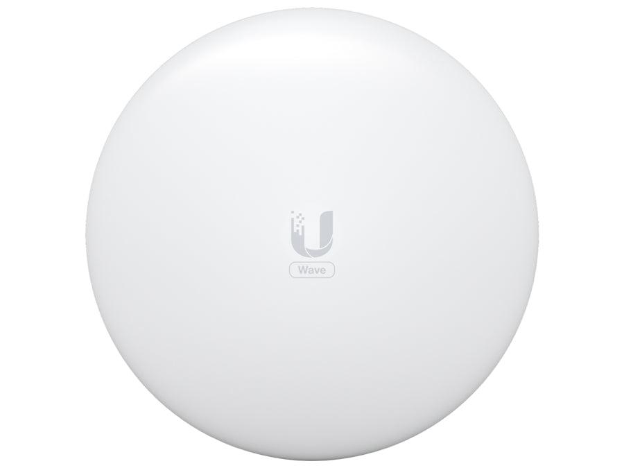 Ubiquiti UISP 60GHz/5GHz Long Range PtMP CPE; Ethernet Ports: 1x 10/100/1000, Antenna Gain: 60GHz: 46dBi ; 5.8GHz: 22dBi | WAVE-LR
