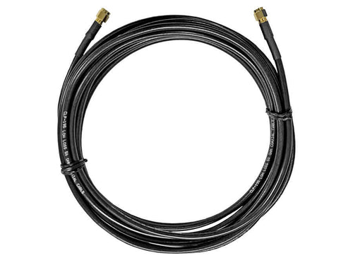 WL-SMAM-5 5m SMA Male to SMA Male Cable, ideal for connecting LTE card/ltAP mini to LTE Antenna, from MikroTik (ANT-MLTE), or on other RF applications - Let's Fibre Technologies 