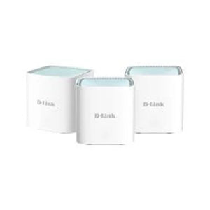 D-Link AX1500 Mesh Router (3 Pack Mesh) Dual-band 2x2 WiFi 6, Up to 1200Mbps (5GHz) and 300Mbps (2.4GHz) speeds, Mesh capability