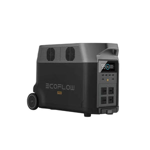 EcoFlow Delta Pro Portable Power Station, 3600W Power Output, 3600 Wh Battery, 1600W Solar, International Standard Socket, Dimensions: 63.5*28.4*42 cm