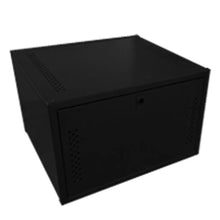 Load image into Gallery viewer, RCT 13U Wall Mountable Lithium Battery Box in Black, Accommodates Up to 4 x 3U or 6 x 2U Lithium Batteries, Durable and Easy to Install
