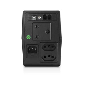 Uninterrupted Power Supply with RCT 650VA Line Interactive Tower UPS, 390W Power Output, Comes with SA Wall Socket, 1×Type-M and 2×Type-N Connectors