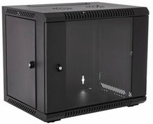 Load image into Gallery viewer, RCT Wallmount Cabinet PC 9U - Glass Door - 600 Width x 450 Depth - 50kg Load - Server Cabinets &amp; Racks, Network Storage Cabinet
