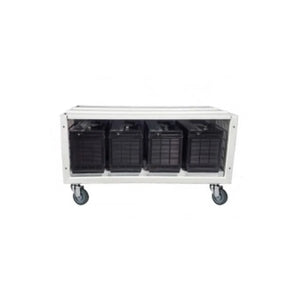 RCT Battery Box for 4 x 200Ah Deep Cycle Batteries, Durable and Sturdy Battery Box for Safe and Secure Storage, Ideal for Home and Office Use