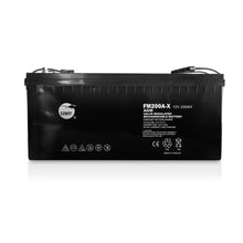 Load image into Gallery viewer, RCT Senry 12V DC 200Ah AGM Lead Acid Battery, Sealed Lead Acid (VRLA) Battery Technology, 1 Year Warranty, Surge &amp; Power, UPS &amp; Solar Batteries
