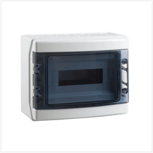 RCT Sol-8Way Fuse Box, DB IP65 8-Way Surface Combiner Box, Ideal for Solar Panel Installations, Weatherproof and Durable