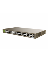 Load image into Gallery viewer, Tenda 48 Port Gigabit Unmanaged Ethernet Switch, 2x independent Gigabit SFP slots - 48 x 10/100/1000 Mbps Base-T Ethernet ports - TE-TEG1050F
