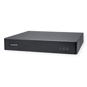 Vivotek Network Video Recorder NVR,   Embedded 4 channel, 4x PoE Plug and Play NVR, h.265, 1x HDD Bays, Auto Setup, HDMI, 1x Ethernet LAN (RJ-45) port