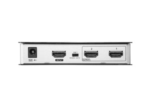 Aten VS182B 2-Port True 4K HDMI Splitter, supports HDMI enabled equipment, DVD players, Satellite Set-top boxes, monitors, displays, projectors, TVs