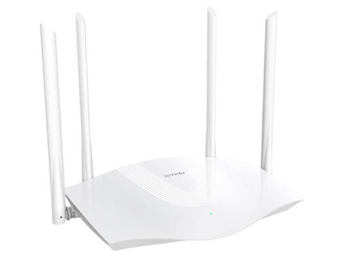 4 Port Tenda Dual Band 1800Mbps AX 6dBi Gigabit Router | TX3 Ethernet Ports: 3x 10/100/1000 LAN ; 1x 10/100/1000 WAN - Let's Fibre Technologies